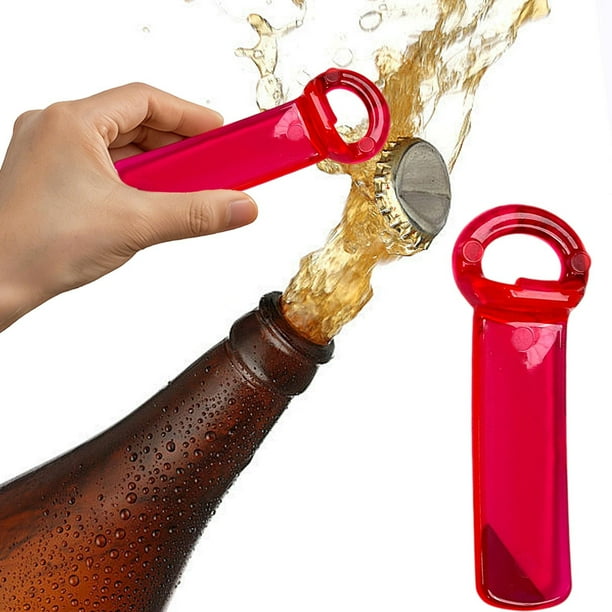 Abridor de botellas de cerveza de plástico de colores. Abridor de botellas de cerveza de plástico de colores.