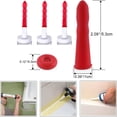 thumbnail image 5 of Huarong  Caulk Saver Cap Tip Protector Nail Cap Crack Replacement Tool for Caulk Tubes Plastic Bottle  10pcs, 5 of 7