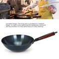 thumbnail image 4 of Traditional Chinese Iron Round Bottom Nonstick Wok Pan for Home and Restaurant Cooking, 4 of 7