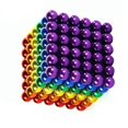 thumbnail image 4 of 216 Uds bolas magnéticas juguete educativo color rico 5mm entrenamiento cerebral desarrollo de habilidades imán Fidget Beads, 4 of 5