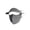 Dark Gray, variant on Women Face Cover Mask Sun Protection - Breathable, Lightweight, Adjustable Full Face Cover, Perfect for Outdoor Activities, Hiking, Gardening,Black
