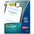 thumbnail image 3 of Avery Secure Side-Load Sheet Protectors, Heavy Gauge, Letter, Diamond Clear, 25-Pack and Avery Ring Binder Polypropylene Pockets, 8-1/2 x 11, 5/Pack Bundle, 3 of 3