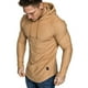 thumbnail image 3 of Sonducket Sudadera con capucha de algodón para hombre Sudadera con capucha absorbente de sudor Sudadera con capucha de algodón Sudadera con capucha de Sudaderas y sudaderas con capucha XXL, Caqui Sonducket AP000756-17, 3 of 6