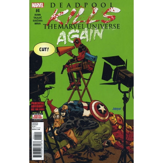 Deadpool Kills The Marvel Universe Again #4 VF ; Marvel Comic Book
