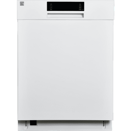 Kenmore Built-in 24" Stainless Steel Tub Dishwasher, SmartWash, White