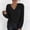 *Black, variant on ClodeEU Womens Spring Cross Wrap V Neck Tops, Dressy Casual Trendy Long Sleeve Shirts Khaki,Womens Plus XXL
