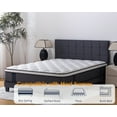 thumbnail image 5 of Queen Rose 12'' Hybrid Cooling Mattress with Gel Memory Foam & Pocket Coils, Queen Size, 5 of 13