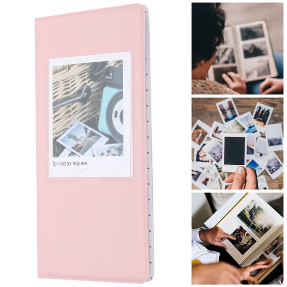 Libro De álbum De Fotos Para SQ20 64 Bolsillos Tarjeta De PVC Universal