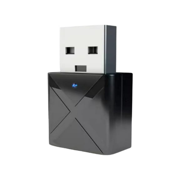 Bluetooth 5.0 Audio Transmitter Receiver 3.5mm AUX Dongle USB D3P7 Ada
