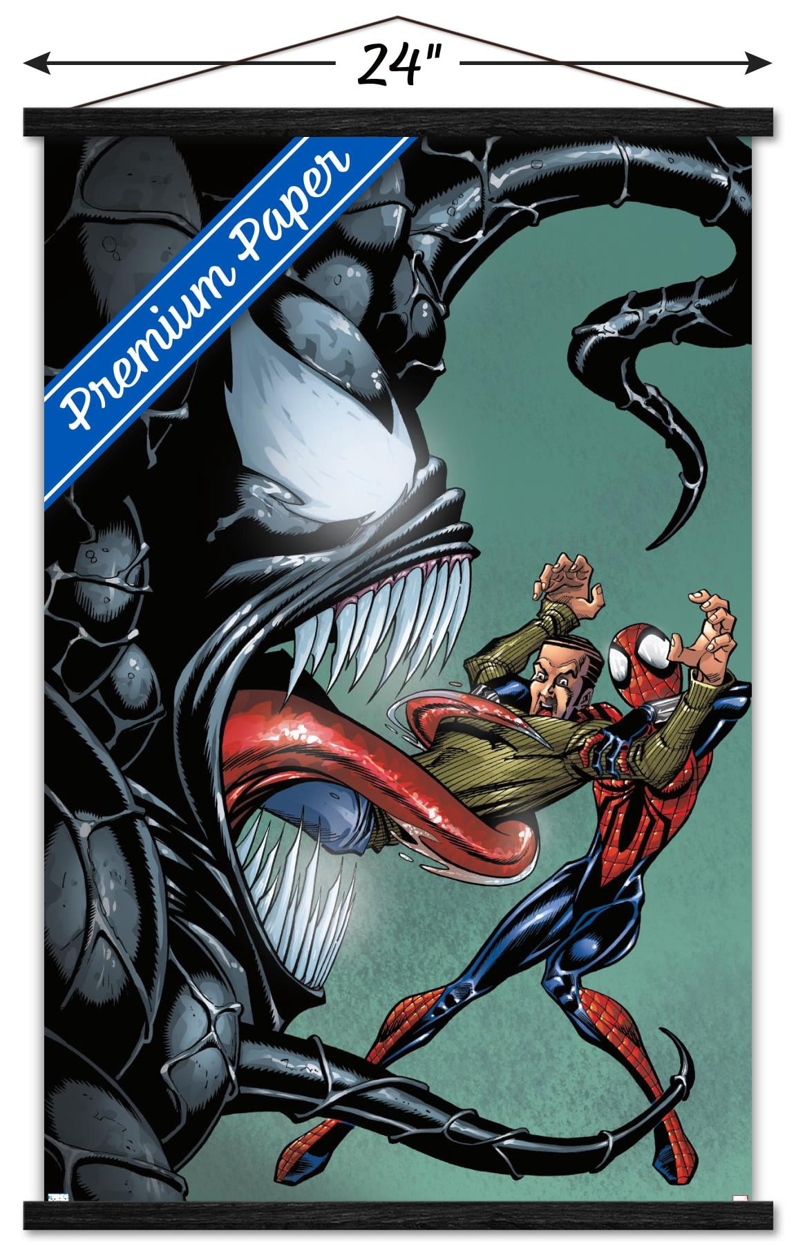 Marvel Comics - Spider-Girl, Norman Osborne - Spider-Girl #82 Wall Poster with Wooden Magnetic Frame, 22.375" x 34"