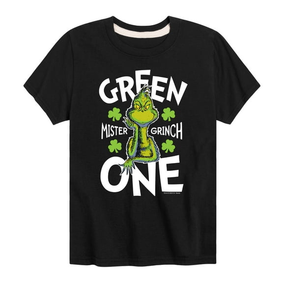 The Grinch - Green One - Toddler And Youth Short Sleeve Graphic T-Shirt