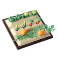 thumbnail image 1 of Dollhouse Agricultural Tools Decoration Accessories for 1/6 1/12 Toy Model - vegetable plot, multi, 1 of 8