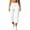 White, variant on Hurxie Women’s Fleece Capri Joggers Athletic Lounge Gym Running Sweatpants with Pockets White,L