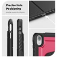 thumbnail image 7 of FJLBDE Case for iPad (A16) 11th Gen 2025/ iPad 10th Gen 10.9 Inch 2022, 360 Rotating Stand iPad Protective Case Cover with Auto Wake/Sleep, Red, 7 of 7