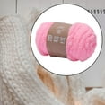 thumbnail image 6 of HOMYL Chunky Yarn Jumbo Tubular Yarn Tube Giant Yarn Handcrocheted Bulky Yarn Arm Knitting Yarn for Throw Pillow Hats Scarf Pet Bed Pink, 6 of 8