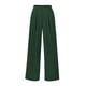 thumbnail image 1 of Pantalones PRETTYGARDEN Palazzo de Pierna Ancha, Tiro Alto, Verde Oscuro, XXL, 1 of 9