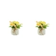 thumbnail image 1 of Bearachild Flores artificiales con jarrón Flor de seda Decoración de bonsái Fiesta en la oficina Type2 NO2, 1 of 6