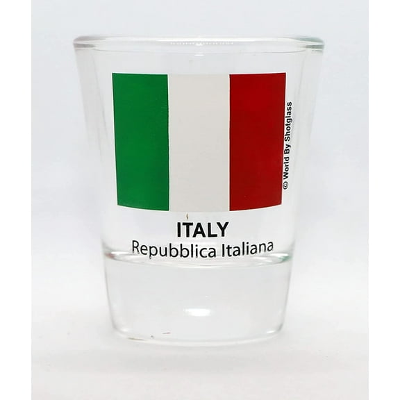 Italy Flag shot glass