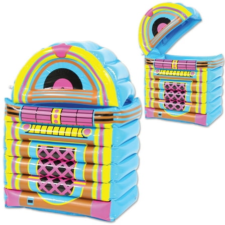 Beistle - Inflatable Jukebox Cooler - 20"W x 30½"H - Pack of 6