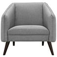 thumbnail image 3 of Modway Slide Fabric Arm Chair, Light Gray, 3 of 5