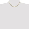 thumbnail image 5 of Solid 14K Yellow Gold 3.2mm Diamond-cut Quadruple Rope Lobster Lock Chain - 7" Bracelet, 5 of 8