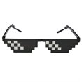thumbnail image 1 of Gafas de fiesta para hombre y mujer, gafas vintage mosaico Uv400 pixeladas ShuxiuWang 8390613418944, 1 of 1