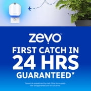 Zevo Compact Flying Insect Trap - 1 Plug In Device & 1 Cartridge