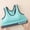 Mint Green, variant on Endives Sports Bras for Women Padded Strappy Sports Bras Breathable Anti Sagging Plus Size Wireless Bras With Up Mesh High Support Sports Bra