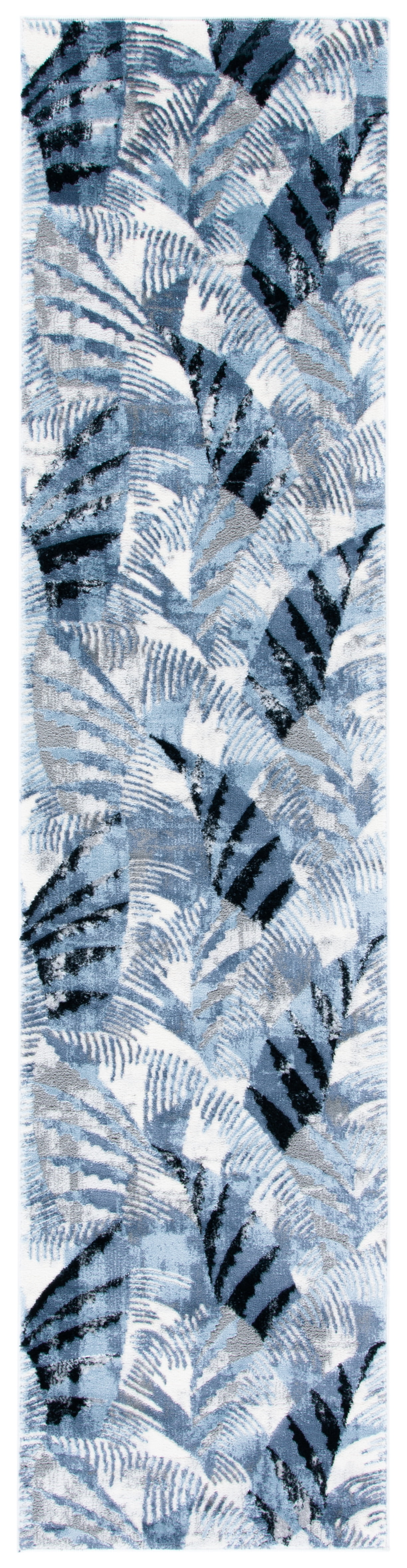 Safavieh Lagoon Rowena Abstract Runner Rug, Ivory/Blue, 2'2" x 9'