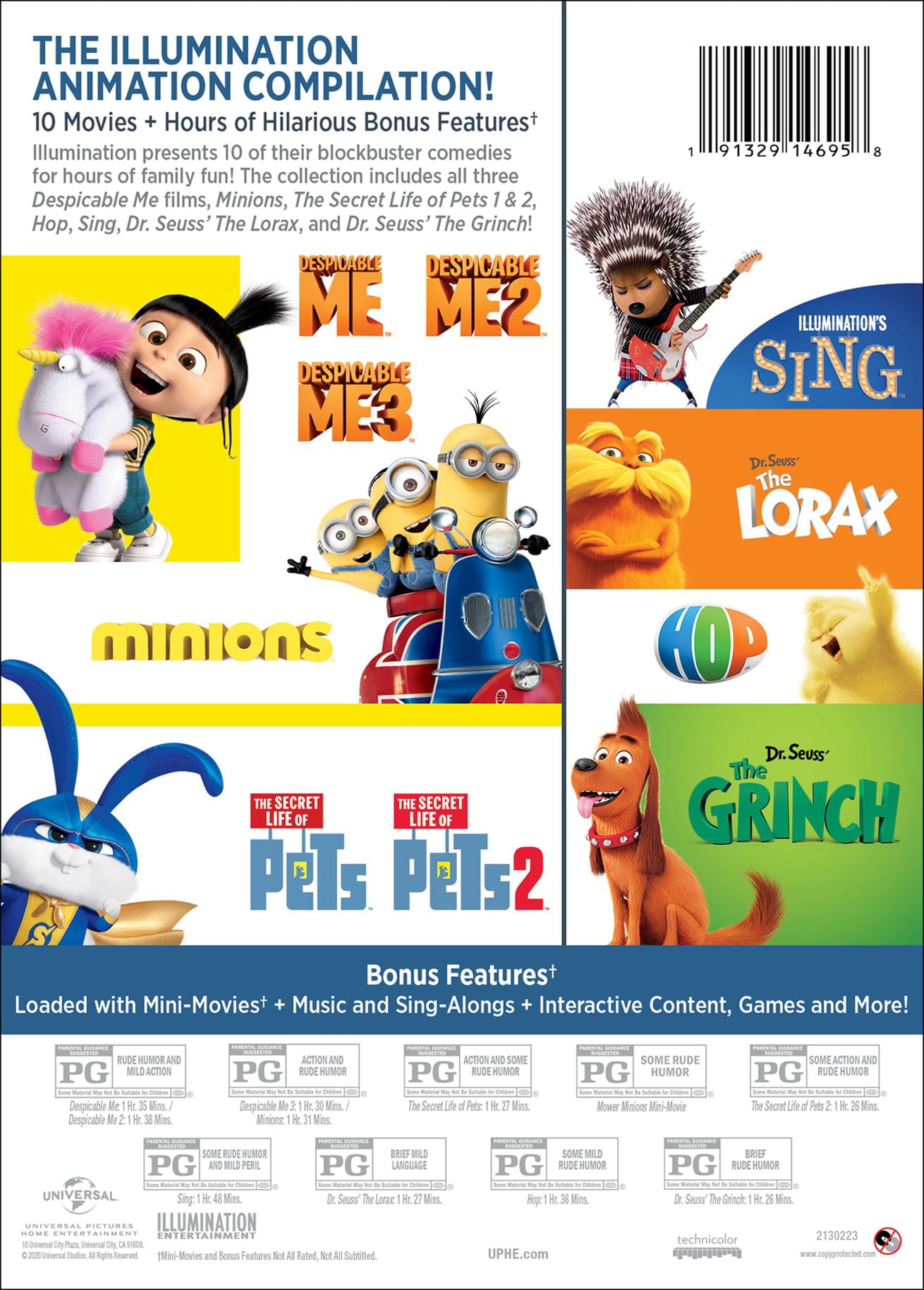Illumination Presents: 10-Movie Collection (DVD)