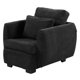 thumbnail image 2 of Sillón Dicasa Kuma 1 Plaza Negro para Sala, 2 of 11