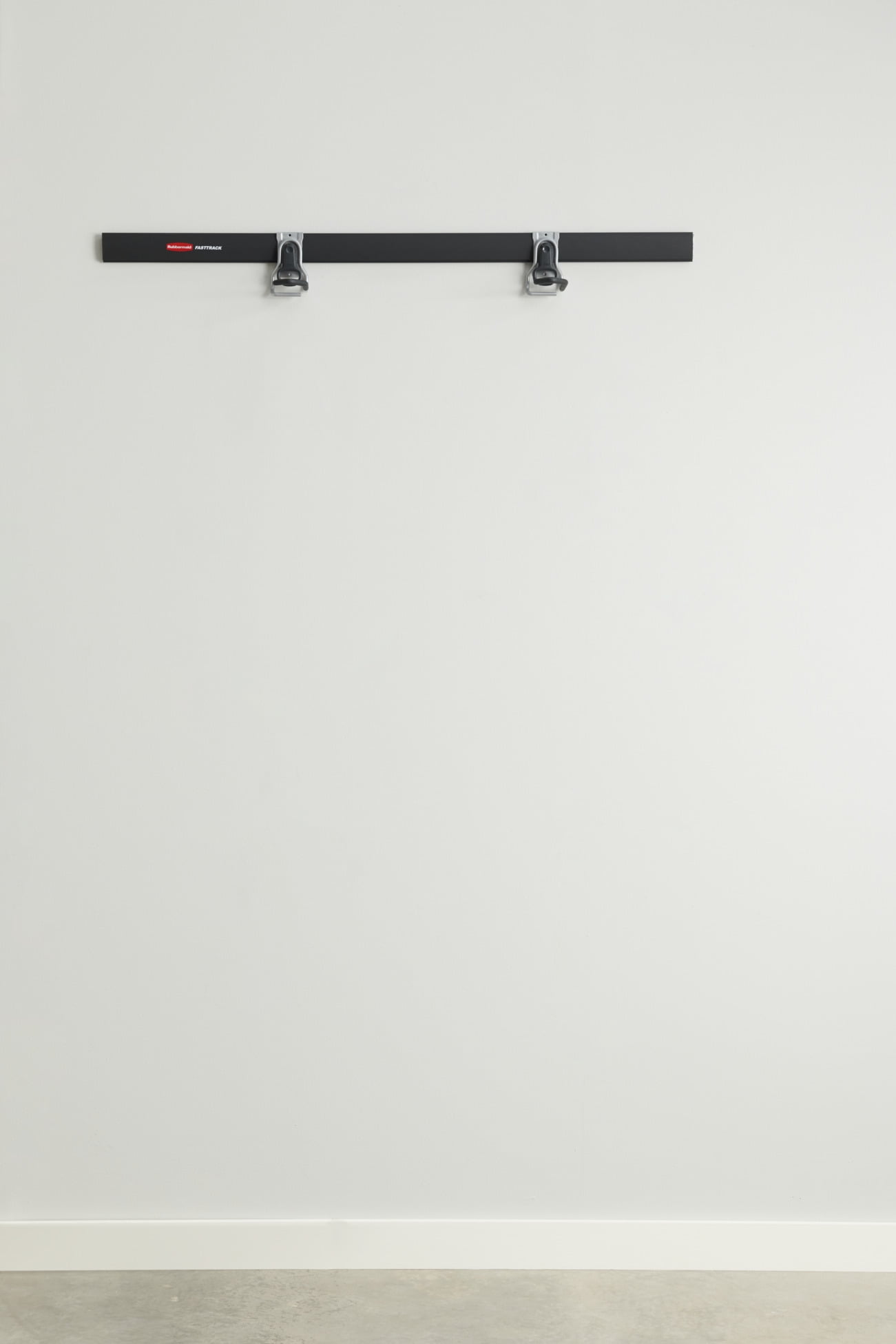 Rubbermaid FastTrack Black 1-Bike Vertical Garage Bike Wall Hook