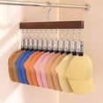 thumbnail image 4 of Organizador de armario para leggings, percha con 10 o 12 pinzas, ahorra espacio, pinzas metálicas sin rastro para pantalones de yoga, vaqueros, faldas y camisetas., 4 of 8
