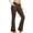 Coffee, variant on Women's Flared Yoga Pants Boot Cut Wide Leg Design Fitness Workout Slim Fit Sports Trousers