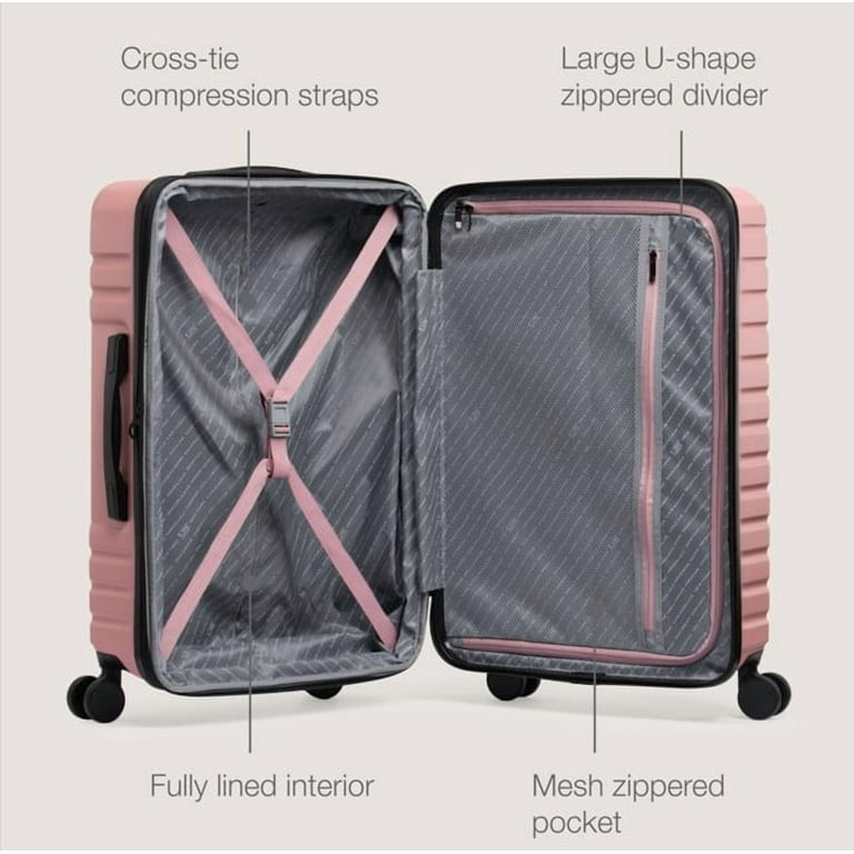U.S. Traveler Boren 30 Inch Checked Hardside Spinner Luggage