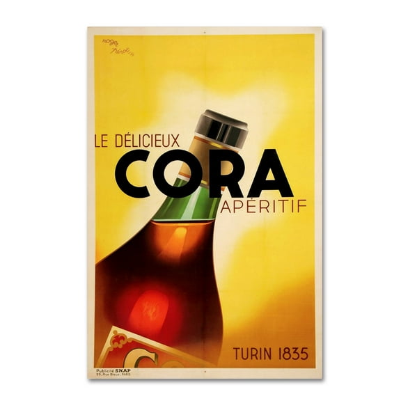 Trademark Fine Art '1934 Made In Italy' Canvas Art by Vintage Lavoie