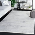 thumbnail image 2 of SAFAVIEH Whisper Zinnia Solid Area Rug, Grey/Ivory, 4' x 6', 2 of 8