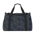 thumbnail image 1 of Disketp Golden Peonies Bolsa de Viaje Tipo Duffle, Bolso de Mano para Fin de Semana para Mujer, Bolsa de Gimnasio Ligera para Hombre, Esencial para Viajes, 1 of 7