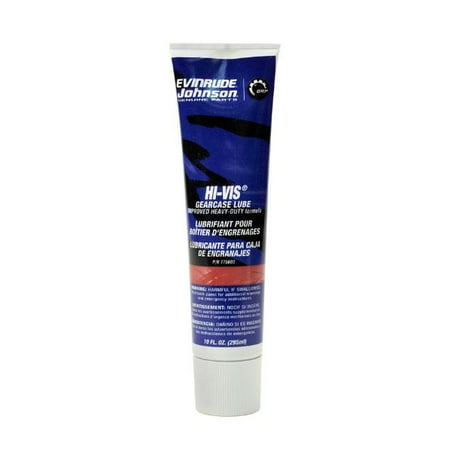 Omc Lower Unit - OEM BRP Johnson Evinrude Hi-Vis Gearcase Lower Unit Lube 10 oz Tube 775603