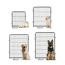 GDKASRNY Dog Playpen 40 Panels 32'' Height Portable Pet Dog Fence Indoor Outdoor for Yard,Rv Camping