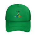 thumbnail image 2 of 2024 Paris Olympic Games Hat Baseball Cap Casquette Washed Contrast Baseball Mesh Trucker Cap For Travel Outdoor, 2 of 5