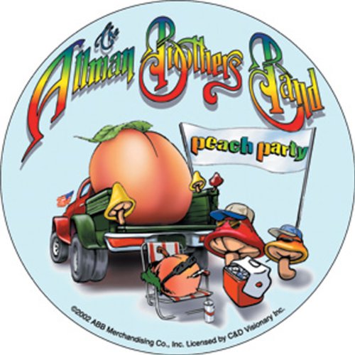 C & D Visionary Licenses Products Allman Peach Party Pegatina C&Amp;D Visionary 64425600