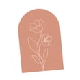 thumbnail image 3 of Calcomanía de pared con arco para decoración, despegar y pegar, para dormitorio, puerta del hogar, cabecero, sala de estar Rosa, 3 of 9