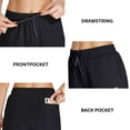 thumbnail image 5 of EZRUN Womens Bermuda Shorts Sweat Shorts with Deep Pockets Cotton Shorts for Women Gym Workout, 5 of 6