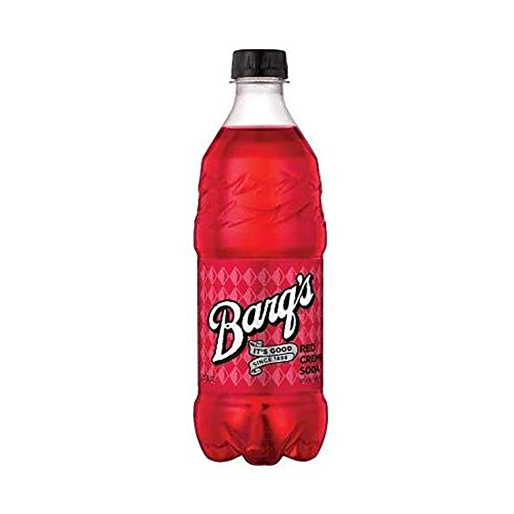 Red Cream Soda 20oz Bottles, Pack of 10 (Total of 200 FL OZ)
