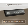 thumbnail image 6 of ZCB LIKE HOME 63 Inch Reversible L Shaped Electric Standing Desk, Height Adjustable Corner Stand up Desk, Ergonomic Large Lift Computer Table for Home, Office, Workstation, White, 6 of 8