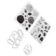 thumbnail image 1 of 2 Uds Sellos Transparentes Gracias Tema Hacer Plantillas de Sellos con Acero Al Carbono Troquelado álbum Diario Sellos Plástico Tarjeta Hacer Sellos ANGGREK Otros, 1 of 8