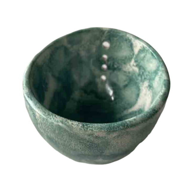 Yuarrent Cuenco de resina para desgranar vainilla, multifuncional, con 4 orificios, para diversas verduras, separadores de vainilla Cocina y Comedor tipo+2