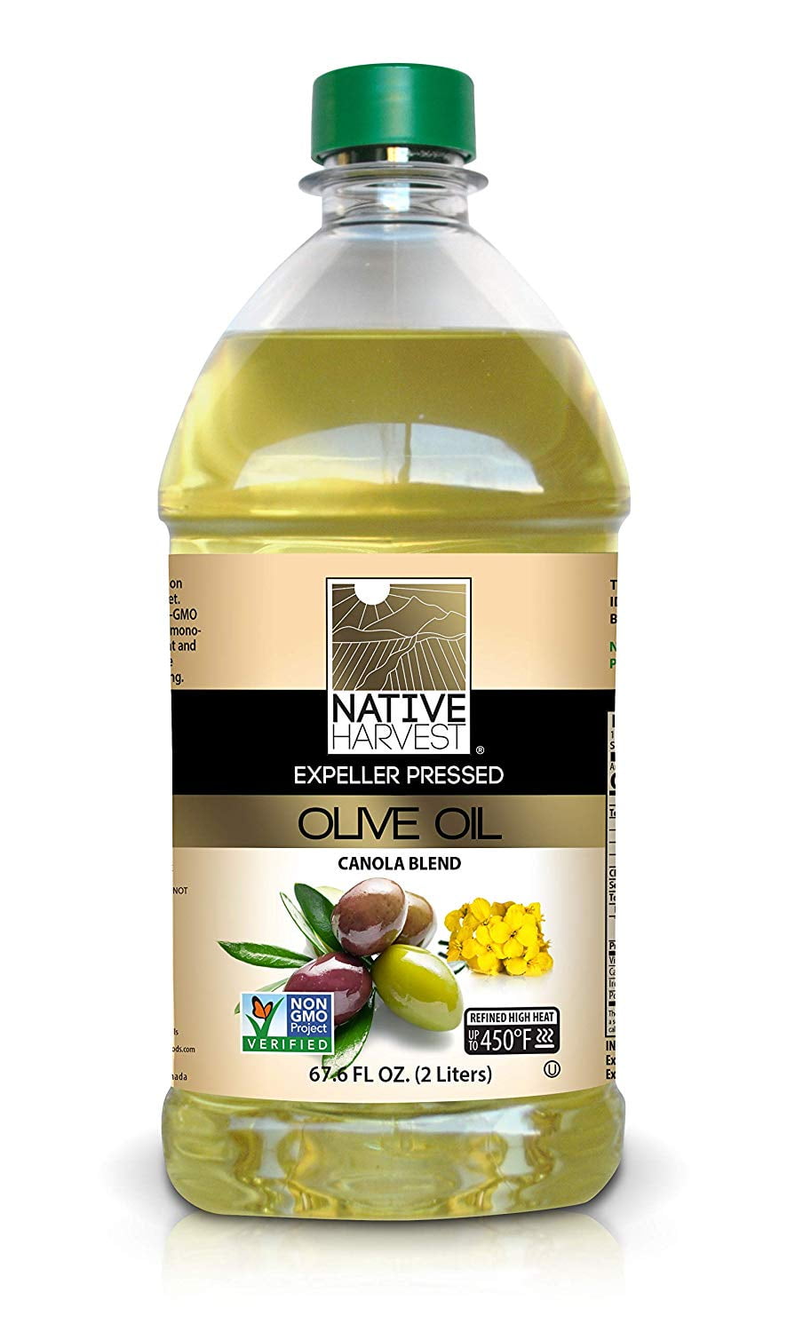 Native Harvest Expeller Pressed NonGMO Olive/Canola Oil Blend, 2 Litre