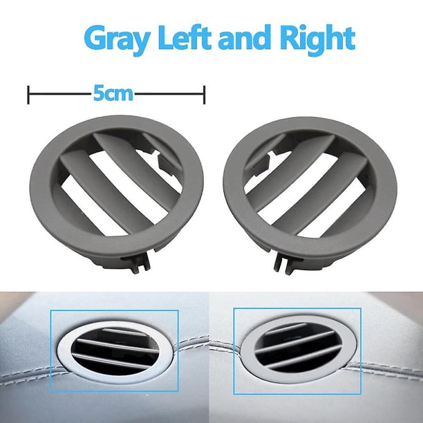 Left Right Dashboard Air Conditioner AC Vent Grille Panel Cover For Mercedes Benz E Class 212 2009-2015 E200 E300 E350 E550~10818